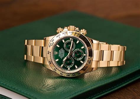 rolex with green|rolex with a green face.